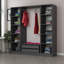 Nebras 4 Door Wardrobe