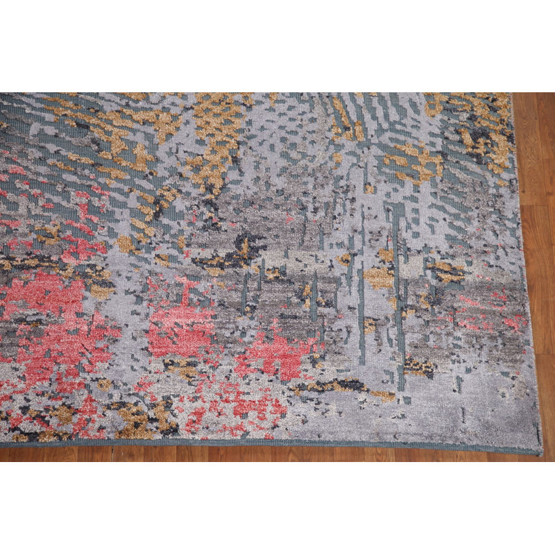All-Over Abstract Oriental Area Rug 8x10