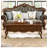 Solid wood four-drawer coffee table