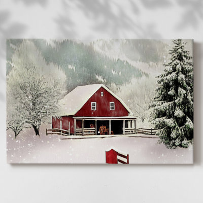 Christmas Holiday Art III- Gallery Wrapped Canvas-LXV