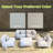 outdoor 4 piece foam filled modular bean bag patio conversation set, stain resistant olefin fabric outdoor sectional-67566681