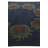 Square Navin Navy Blue Rug