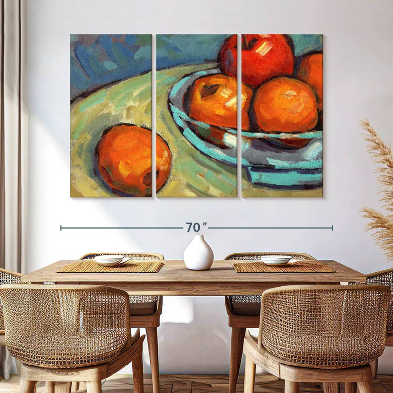 Yarlin bol de fruits nature morte I, H 42 po x l 65 po