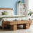 Modern End Of Bed Bench,Dining Bench,Stable Entryway Bench