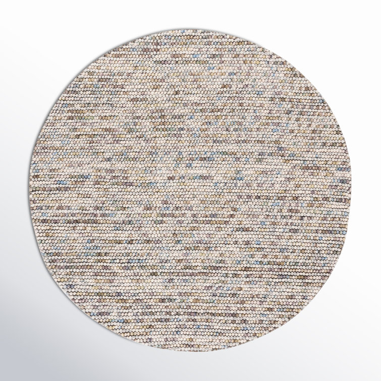 Elle Handmade Flatweave Area Rug in Ivory / Multi