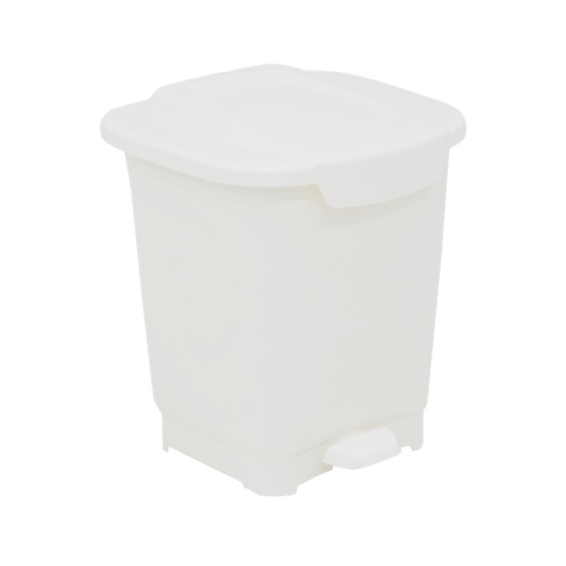 Plastic Step On, Black, 15 L