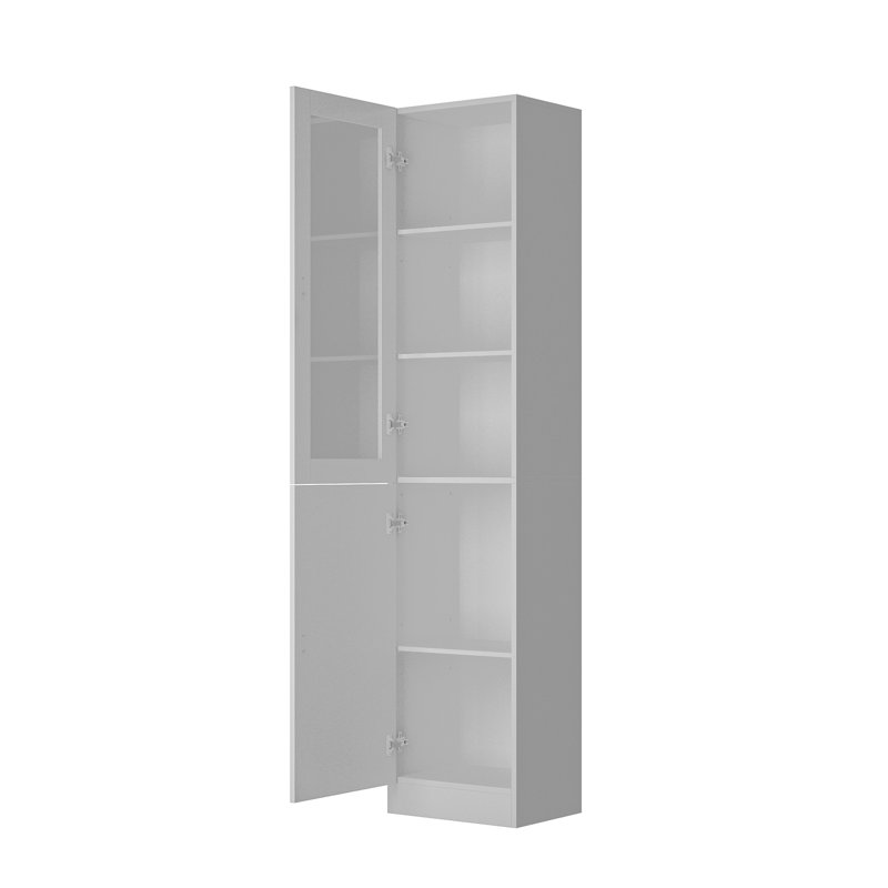 Armoire de rangement blanche Joshula