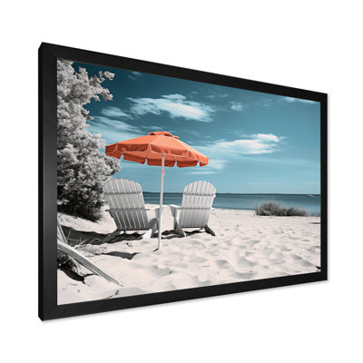 " Beach Seaside Nostalgia Black II "