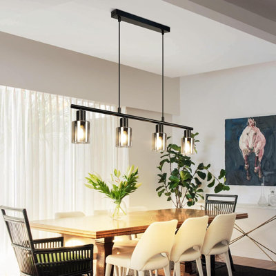 4 - Light Matte Black Pendant