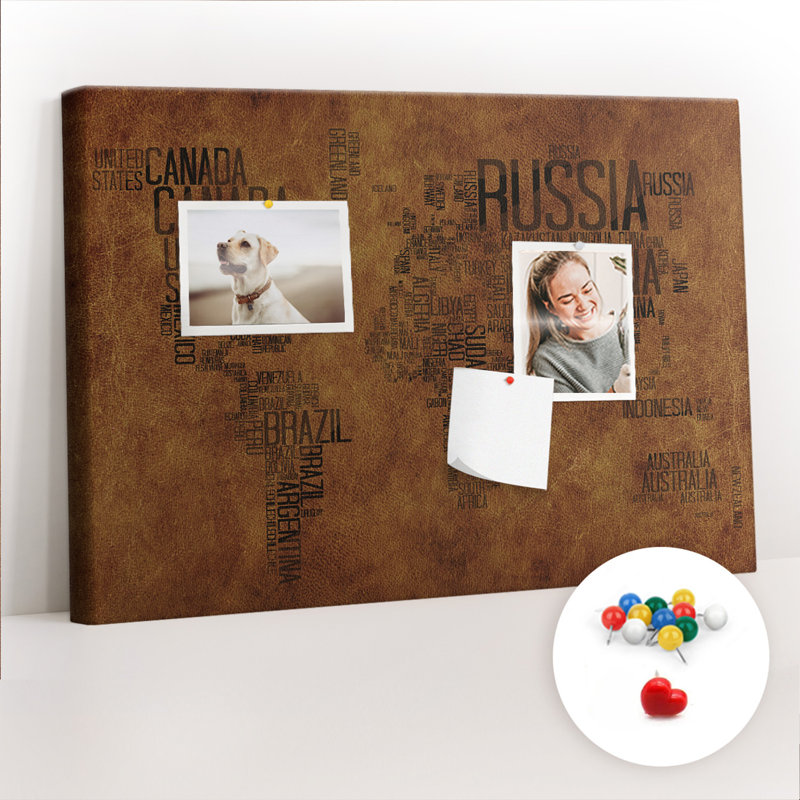 Anelah Cork Corkboard / Bulletin Board