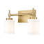 Meuble-lavabo 2 lumières Zowie-100157245