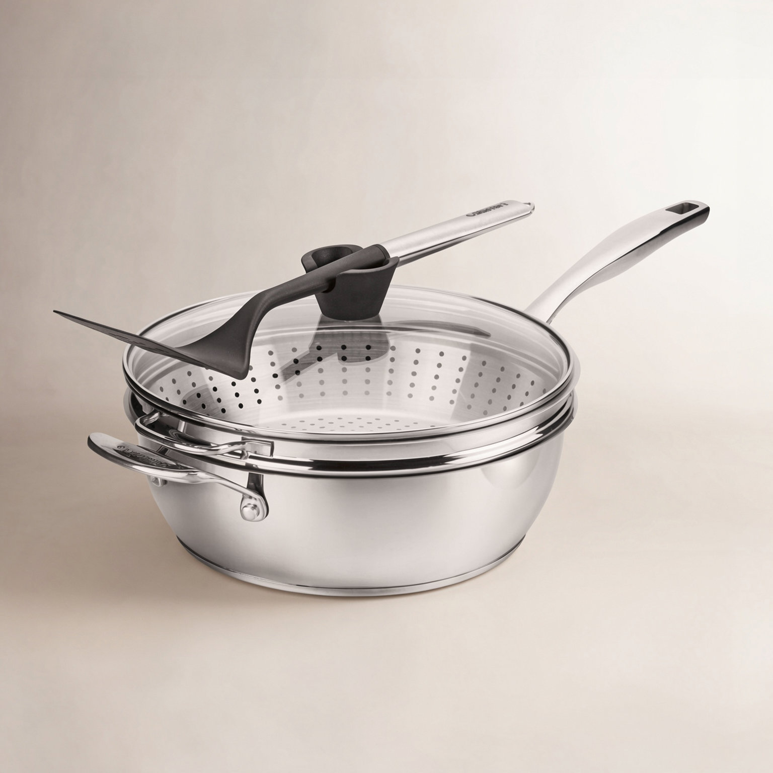 Cuisinart Preferred 4-Piece Pan Set, Stainless Steel