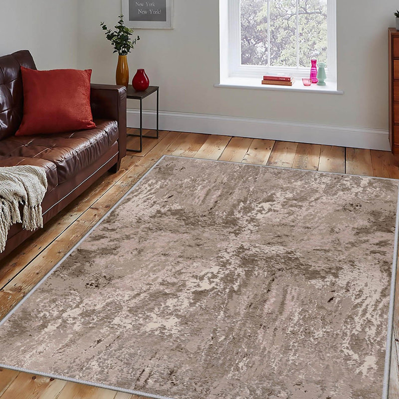 Elegant Hall Carpet, 31.5 x 78.7 inches | 100% Polyester, 0.4 inch Pile Height | Antibacterial, Non-Slip PVC Felt Dot Underside | Machine Washable, Durable Woven Design | Perfect for Entryways & Living Spaces