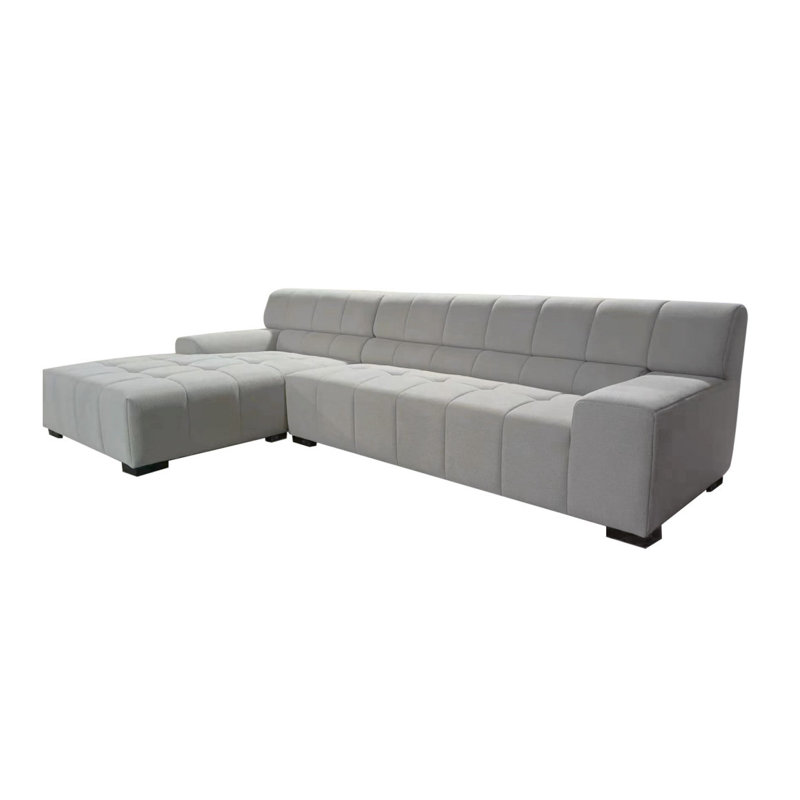 Modern Sofa Sectional Sofa, Light Gray
