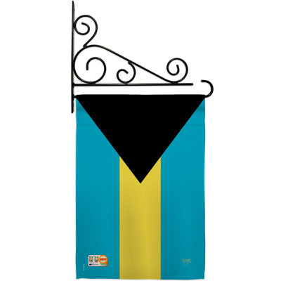 Double Sided 18.5'' H x 13'' W Polyester Flag Set
