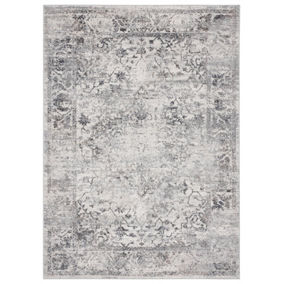 United Weavers Fanna Clark Grey Area Rug 5'3" x 7'2"