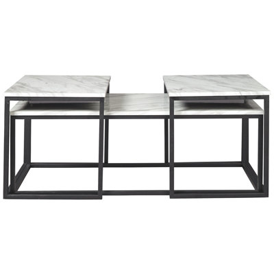 Ensemble de 3 tables basses