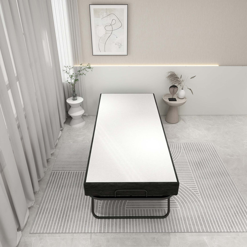Lit pliant Deluxe Diplomat - avec un luxueux matelas en mousse à mémoire de forme et une structure robuste