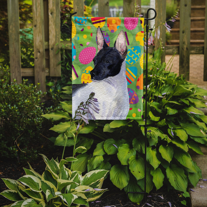 Drapeau de jardin Atara, Rat terrier