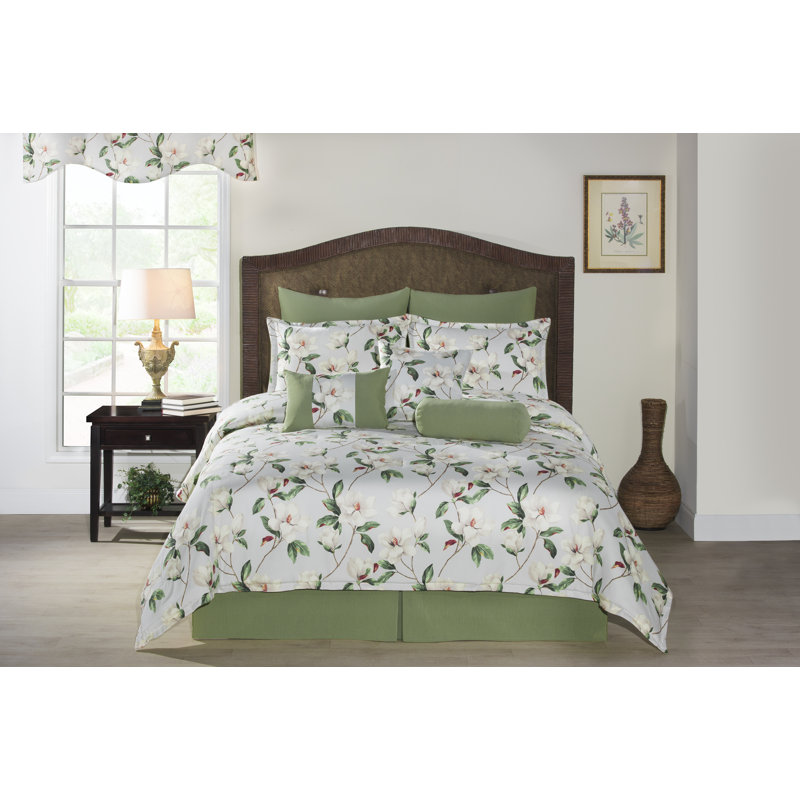Cotton Floral Comforter Set