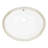 Mangrove 18" Oval Porcelain Undermount Bathroom Sink