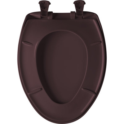 Siège de toilette allongé en plastique
