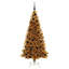 vidaXL Christmas Tree with 150 LEDs with Stand Gold PET-860617169