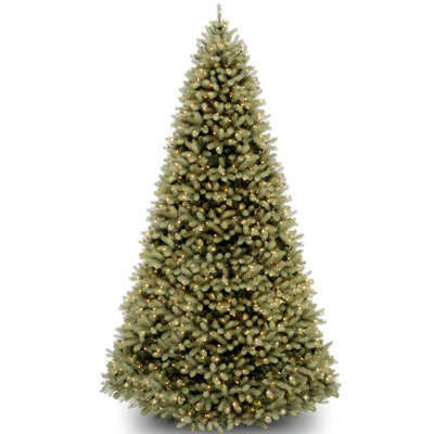 Downswept Douglas Green Realistic Artificial Fir Christmas Tree with 900 LED Colour Changing Lights