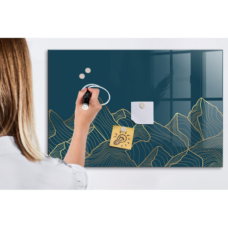 Magnetic Glass Dry Erase Board