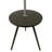 57" Round Sofa Side Table W/ Lamp And Power Station (1.56/9.9)