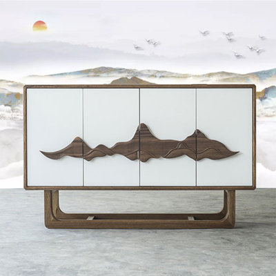 Nouvelle armoire d'appoint à cloisons de style chinois