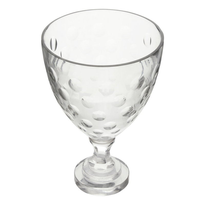 Glass Tabletop Hurricane, 25cm H x 17cm W x 17cm D