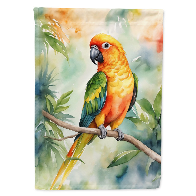 Drapeau de jardin, Conure soleil