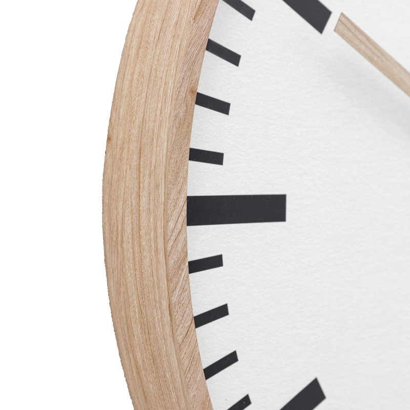 Longstone Clock 50cm, Natural