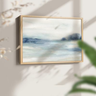Simply Soft Morning -Framed Print - Restickable
