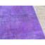 Tapis de zone en laine 9 pi 9 po x 12 pi 10 po one-of-kind-noué la mauve Francena
