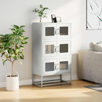 Highboard 68X39x123 Cm Steel