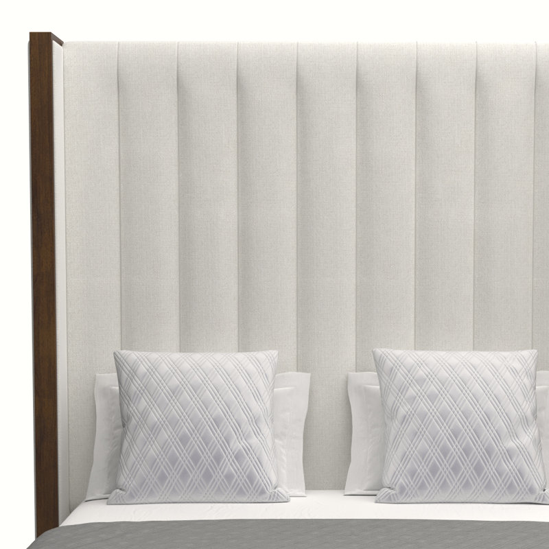 Lit tapissier standard à profil bas Dipson, Très grand (haut), Revolution® blanc cassé
