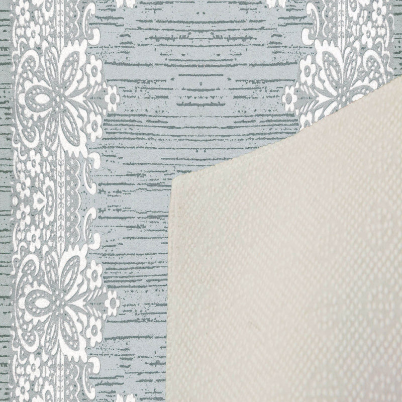 Stylish Woven Carpet, 5.2 x 7.5 Feet | 100% Polyester, 0.3 in Pile Height, Antibacterial, Non-Slip PVC Dot Underside | Machine Washable, 3D Digital Print | Perfect for Living Room, Bedroom & Home Décor