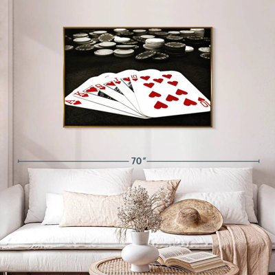 Hearts Royal Flush