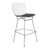 Black Seat/Chrome Frame