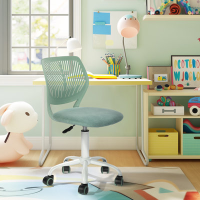Elkland 360° Swivel Mesh Fabric Writing Office Task Chair with Height Adjustable for Teenager