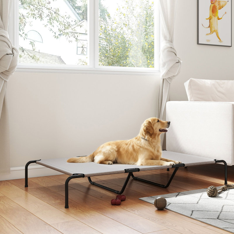 Lit pour chien PawHut, Beige