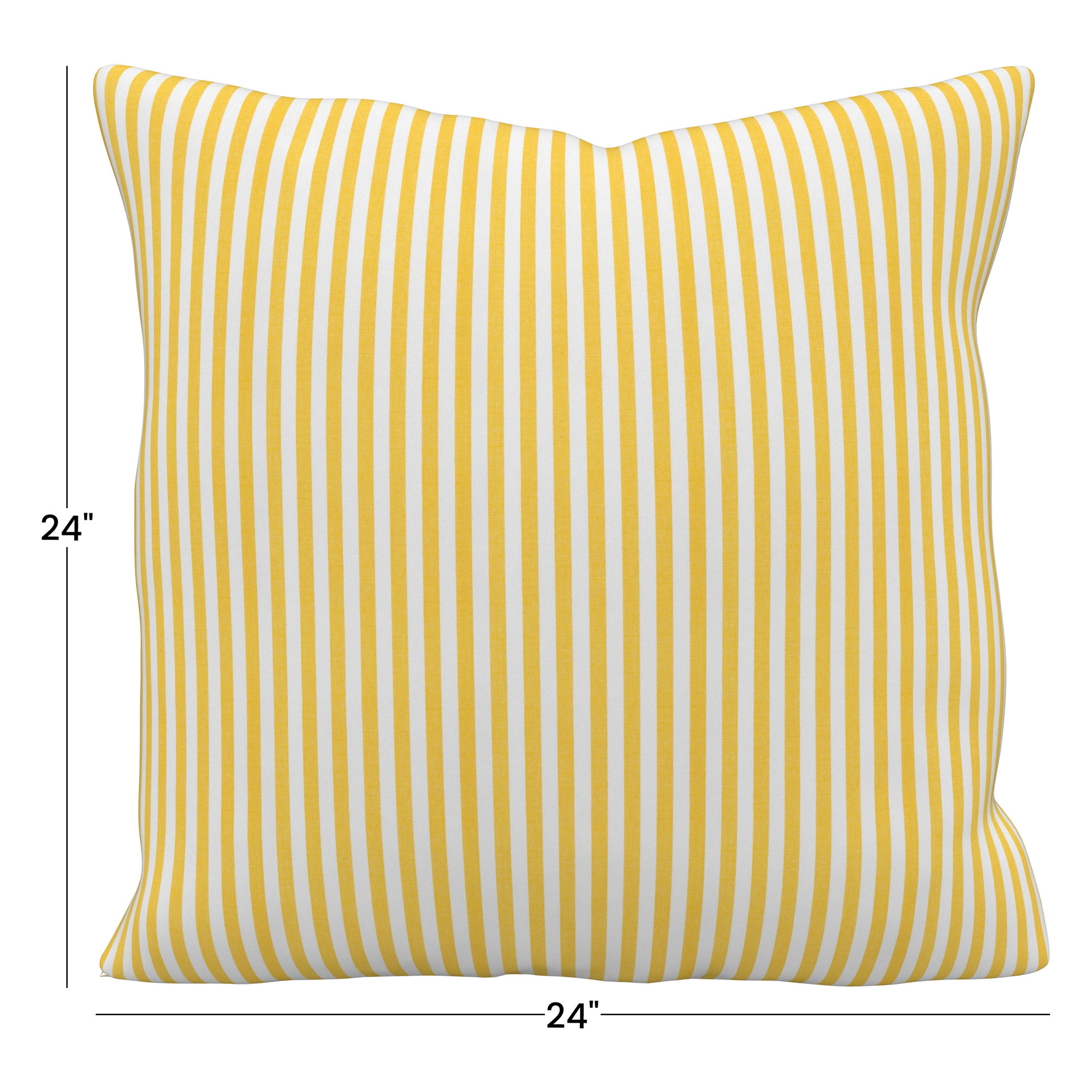 Gabi Indoor/Outdoor Throw Pillow, Sail Away Sunflower, 24 x 24 x 3