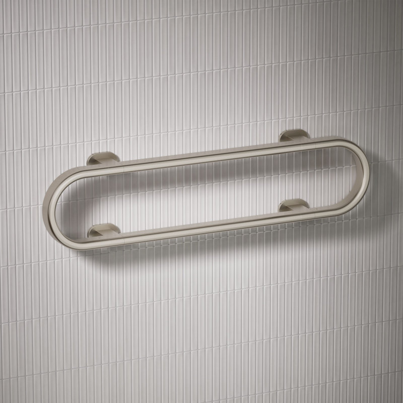 Belay Grab Bar Loop, Brushed Nickel