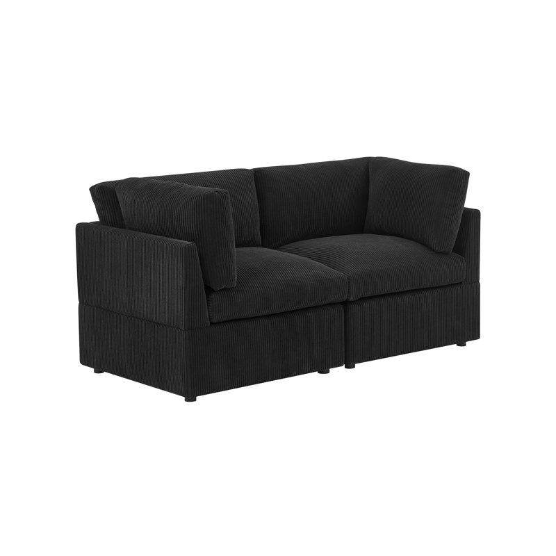 Causeuse Faymill, Noir