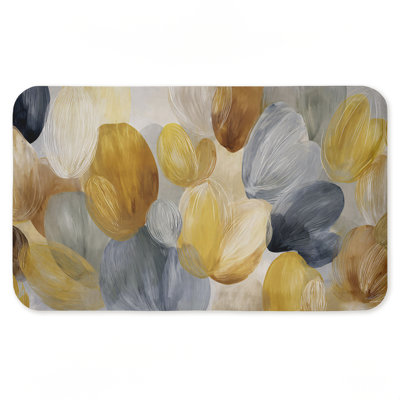 Tapis de cuisine ergonomique et antidérapant Layered Oblong Petals