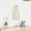 Décoration murale rustique en bois sculpté, décoration murale pour salon, chambre à coucher, 7 x 15,4 po
