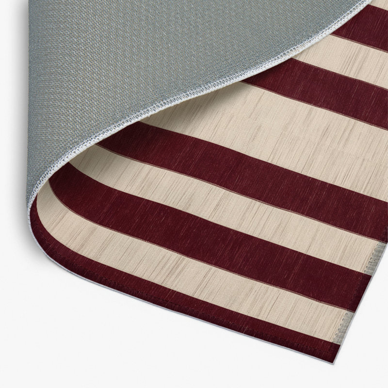 Tapis d'intérieur et d'extérieur à carreaux beige, Rectangulaire 2 pi x 3 pi