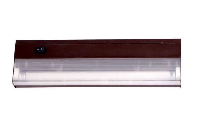 12-Inch Bronze Steel Under Cabinet Light Bar